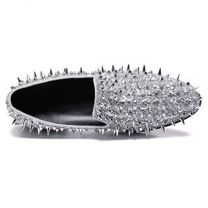 Men's Sz 13 Formal Rivet spike for rock club night singer, prom, weddings, etc